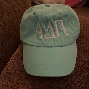 Light Blue Greek Letter Cap